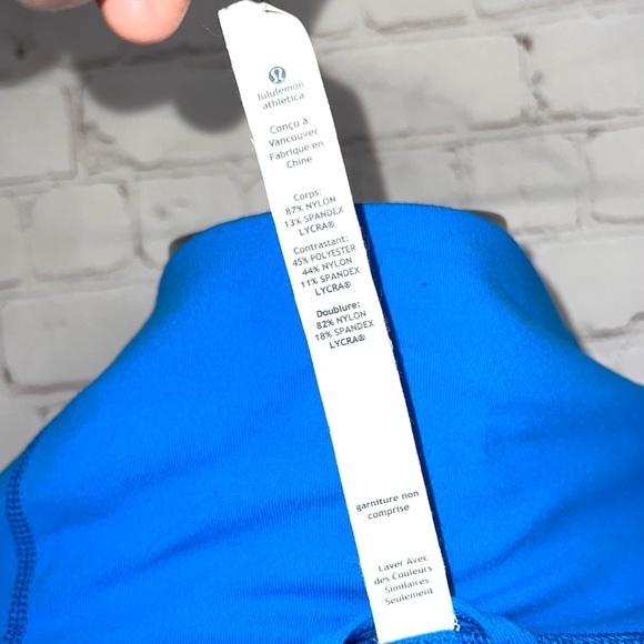 🚫SOLD! 💙Like New |•LULULEMON•| Beaming Blue Daily Yoga Full Zip Jacket💙 - Picture 15 of 16